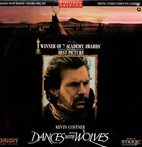 laserdisc LD DANCES WITH WOLVES widescreen laserdisc - Picture 1 of 2