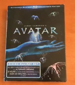 Avatar blu-ray Extended Collector's Edition James Cameron Zoe Saldana Weaver - Picture 1 of 4