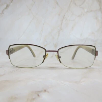 Marco de gafas para mujer Indie Cheryl marrón metal medio borde rectangular 52-17-135 Foto 1 de 4