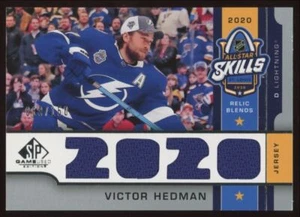 2020-21 SP Game Used 2020 NHL All-Star Skills Relic Blends Victor Hedman Jersey - Picture 1 of 2