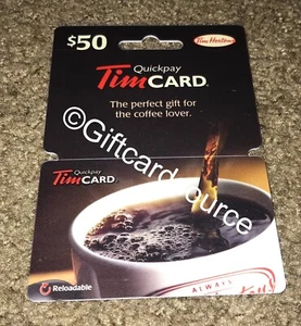 2012 TIM HORTONS GIFT CARD HANGER WHITE CUP NO VALUE #6085 NEW FD30394 CANADA - Picture 1 of 1