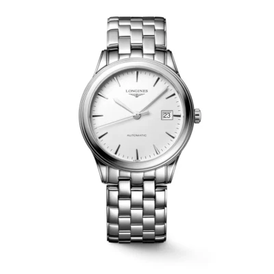 Longines Flagship SWISS Automatic White Dial Stainless Men's Watch L49744126 - Image 1 of 4