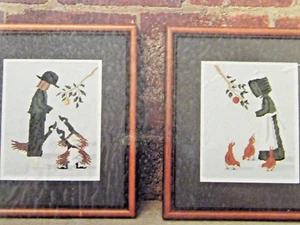 Neu Diane Graebner Hühnerfutter und Gänse 10x12 Kreuzstich-Set /XX1 - Bild 1 von 5