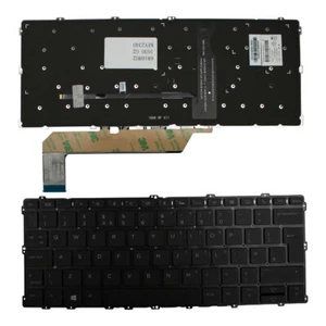 HP Elitebook 1030 G2 Hintergrundbeleuchtung schwarz UK Layout Ersatz Laptop Tastatur - Bild 1 von 1