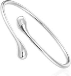 Silver Plated Bracelet Shining Bangle Bracelets (Silver)- Mother's Day- Women - Picture 1 of 8