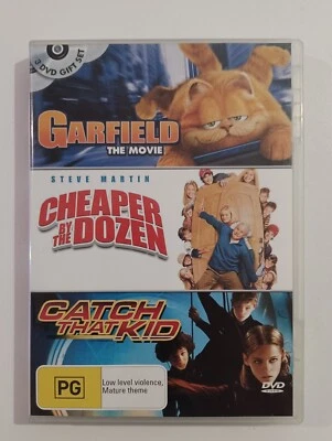 Garfield the Movie, Cheaper By The Dozen, Catch That Kid GC Region 4 Free Post - image 1 of 4