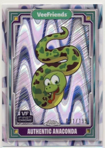 Anaconda auténtica 2025 VeeFriends cromo refractor RayWave 091/199 - Imagen 1 de 2