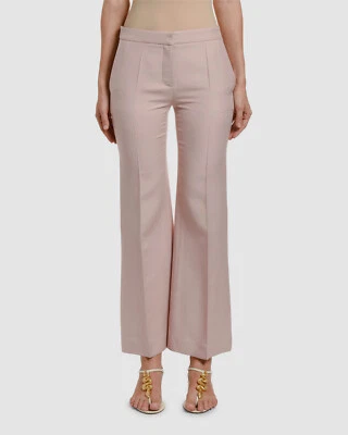 $1490 Pantalones Cortos Valentino Para Mujer Rosa Tiro Medio Talla IT 48 US 12 Foto 1 de 4