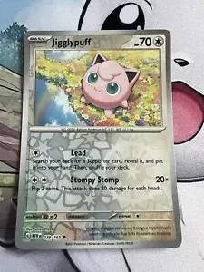 Jigglypuff 039/165 - SV 151 Reverse Holo - Pokémon TCG - Picture 1 of 2