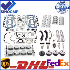 Engine Overhaul Rebuild Kit Timing Chain Cam Gear VVT Adjuster For BMW N62 4.8L - Picture 1 of 23
