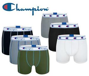 Champion Mens Boxer Shorts 3 Pack Legacy Cotton Rich Boxers Underwear