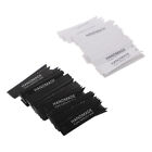 Elegant Black and White Paper Tags for Bridal Shower - 100 Pack