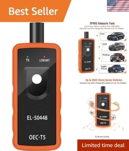 All-in-One TPMS Relearn Tool for 2023 - Fast Reset & Wide Vehicle Coverage - Picture 1 of 10