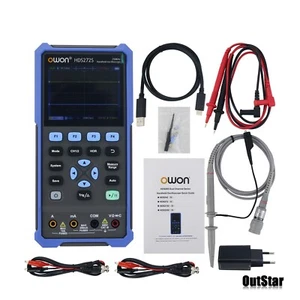 40MHz/ 70MHz Handheld Digital Oscilloscope 3.5" LCD Display 250MSa/s w/Clip - Picture 1 of 8