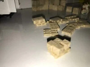 Juego de europaletas de madera a escala 1/87 (15 piezas) - Imagen 1 de 12