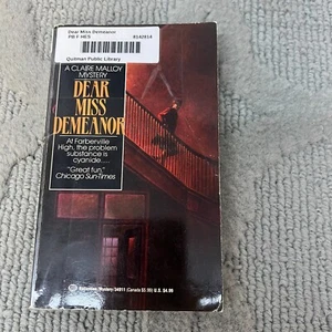 Dear Miss Demeanor Mystery Paperback Book by Joan Hess Ballantine 1987 - Picture 1 of 12