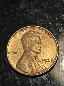 1937 P Lincoln Wheat Penny - Picture 1 of 19