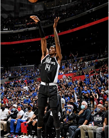 Terrance Mann Clippers UnSigned 2021 Conference SemiFinals Celebrate Photo Cover
