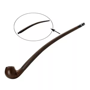 Pipa Tabacco Stelo Extra Lungo Guardiano Della Stelo Legno Massello Gandalf - Bild 1 von 14