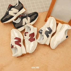 New Balance 327 NB Moonbeam Mujer Borgoña Azul Marino Negro Goma WS327KA KB KC  - Imagen 1 de 11