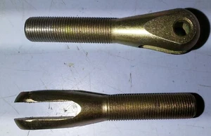 Linkage Rod End Male RH 5/8" - 18 Thread Zinc Carbon Steel New, Sold In Pairs - Picture 1 of 3