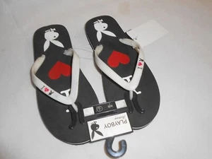 Playboy Flip Flops Reduced UK3 - Picture 1 of 4