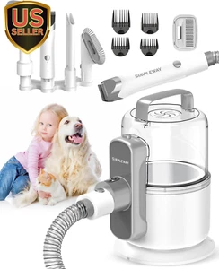 Dog Vacuum Grooming Kit for Shedding: Professional Hair Clippers Pet Groomer ... - Picture 1 of 1