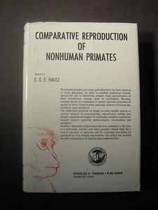 COMPARATIVE REPRODUCTION OF NONHUMAN PRIMATES Near Fine HC w/dj - Picture 1 of 12