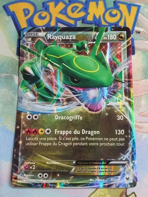CARTE POKEMON RAYQUAZA EX 60/108 - Photo 1/2