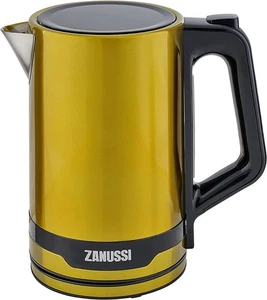 NEU Zanussi Digital Kabelloser Wasserkocher 1,7L Gelbgold - Bild 1 von 5
