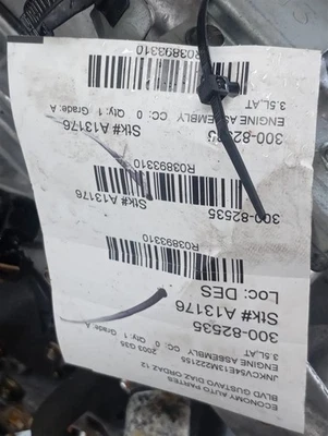 Engine 3.5L VIN C 4th Digit VQ35DE Thru 9/03 Fits 03-04 INFINITI G35 3893310 Foto 1 de 4