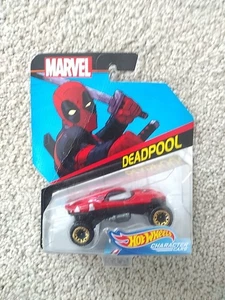 Hot Wheels Deadpool Character Cars Marvel 2017. NEW - Picture 1 of 6