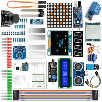 Für Arduino Kit R3 Sensor HC SR04 V3.0 Widerstand Zubehör 328 Ausrüstung - Bild 1 von 4