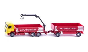SIKU, MERCEDES 6x4 with loading crane and 2-axle trailer, 1/87, SIK1797 - Picture 1 of 1
