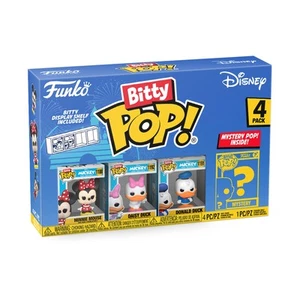 Funko Bitty POP! Disney - Minnie Mouse (red Dress), Daisy Duck, Donald Duck and - Picture 1 of 4