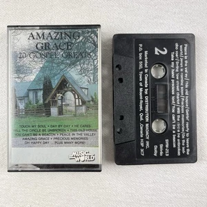 Amazing Grace 20 Gospel Greats (Audio Cassette Tape) - Picture 1 of 2
