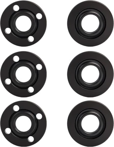6-Pack Replacement Flange Lock Nuts for Angle Grinders, 5/8-11 Compatibility - Picture 1 of 8
