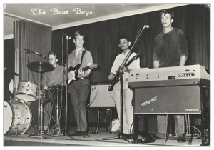 V9202/ The Beat Boys  Beat- Popgruppe Niederlande Autogrammkarte ca.1968 - Bild 1 von 2