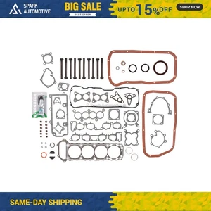 Juego completo de pernos de cabeza de junta para 89-97 camioneta Nissan 240SX D21 KA24E SOHC - Imagen 1 de 10