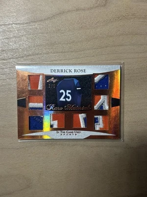 Camiseta deportiva Derrick Rose Octo 2024 usada en juegos SSP 3/5 materiales raros Foto 1 de 2