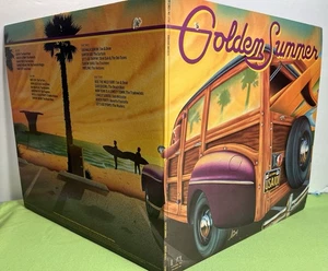 “GOLDEN SUMMER” cut-out 2 LP set, 1960s surf music w/ poster 1976 UA, NM vinyl! - Picture 1 of 18