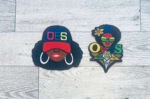 Parches bordados masónicos para planchar/coser de la Orden de la Estrella del Este OES - Imagen 1 de 4