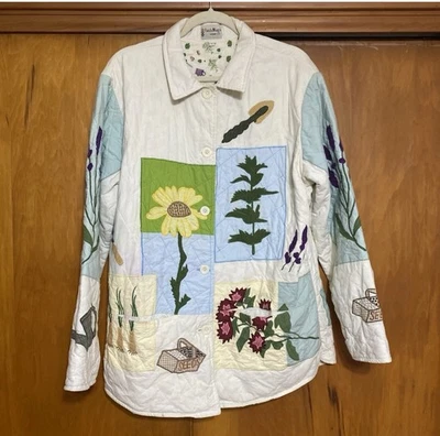 Chaqueta Patch Magic Acolchada Patchwork Jardinería Temática - Grande (Manchas Menores Ligeras Foto 1 de 4