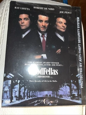 NEW Goodfellas (DVD, 1997, Widescreen) Liotta De Niro Pesci SEALED Foto 1 de 3
