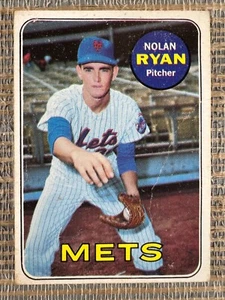 Nolan Ryan 1969 Topps High #533 Creases New York Mets - Picture 1 of 4