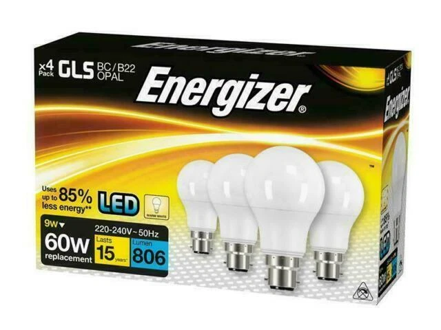 Energizer 1826-02 60W LED Light Bulb - Warm White