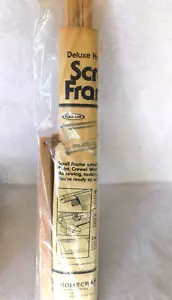 Scroll Frame Crewel Work / Needle Point NEW Deluxe Hardwood Flex-Lap 12'' x21'' - Picture 1 of 8