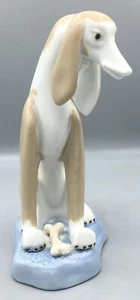 Schöne Porzellanfigur „Pales Of Spain“ „Hund sitzt mit Knochen“ #309 - Bild 1 von 8