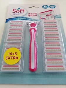 21x Einwegrasierer Damen 3 Klingen Soft Touch Nassrasierer Set Rasierklingen - Bild 1 von 1