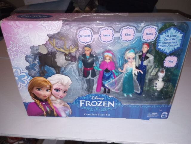 Kit Boneca Anna Frozen Com Boneco Olaf Vinil Macio - Disney no